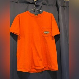 Harley-Davidson Men's Vibrant Orange Tee